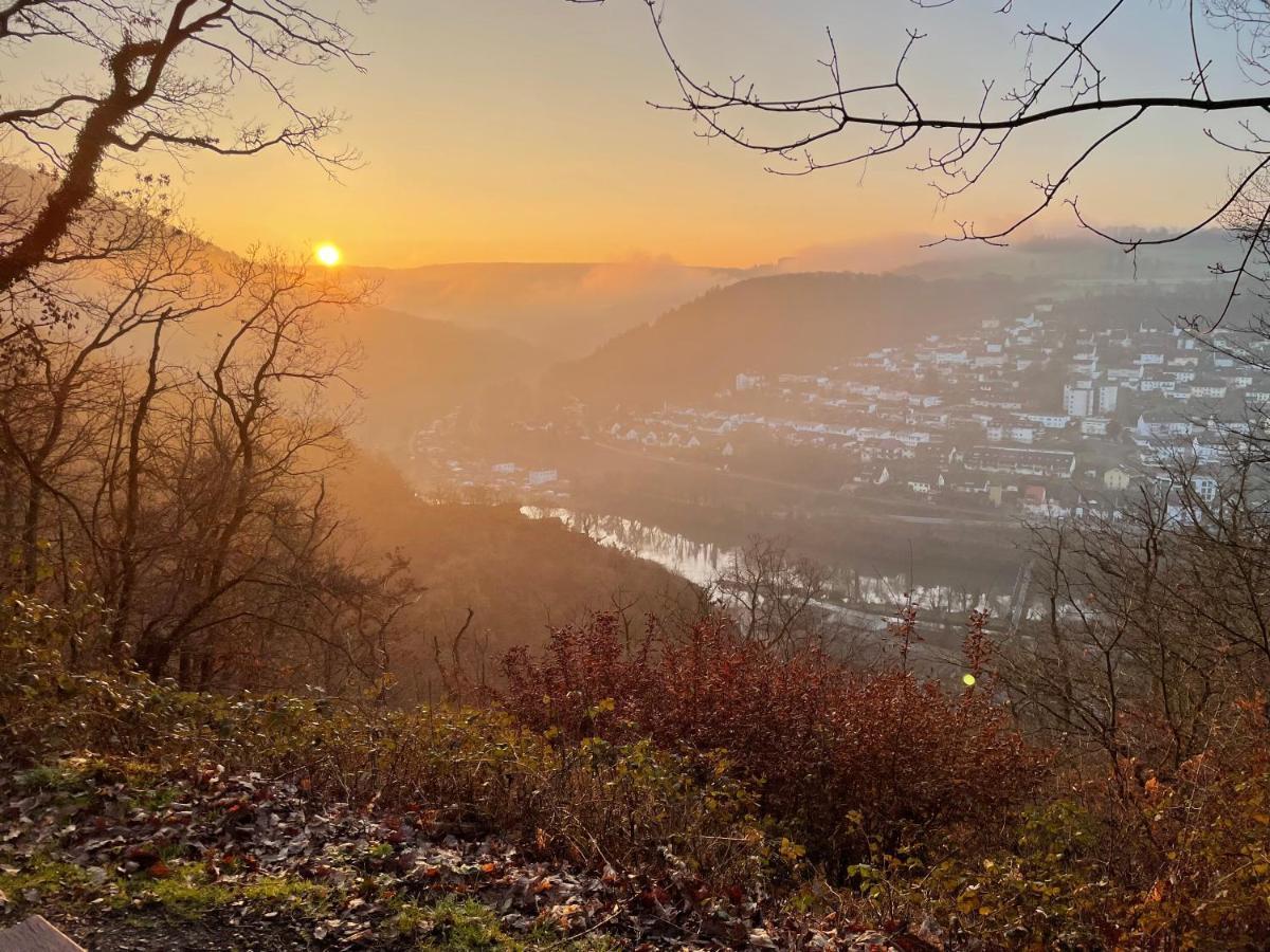 Ferienwohnung Bei Bad Ems Im Lahntal Fachbach Bagian luar foto